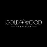 gold and wood logo