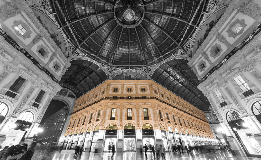 Ottagono Restaurant at Galleria Vittorio Emanuele II - Excellence