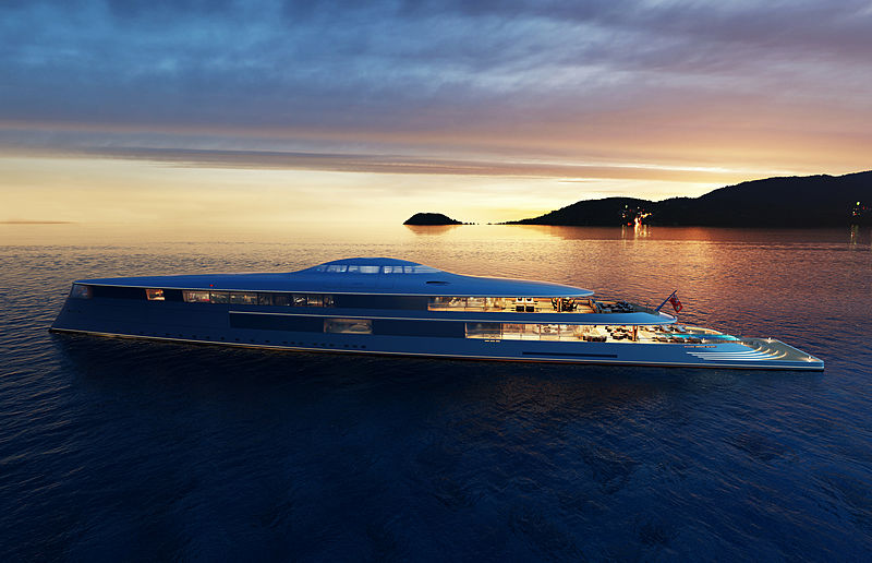 AQUA super yacht hydrogen
