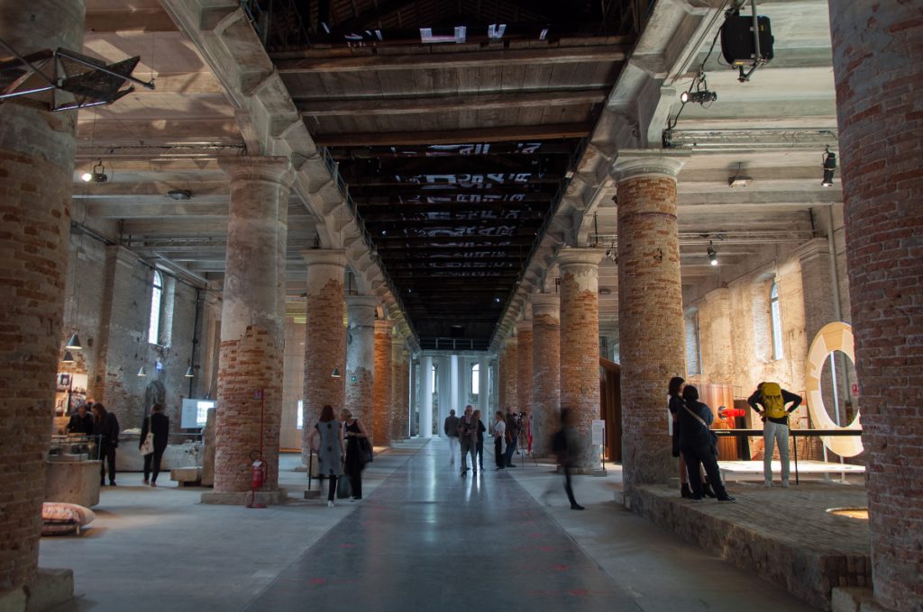 Biennale di Architettura di Venezia 2018. Arsenale Freespace -Photo Irene Fanizza