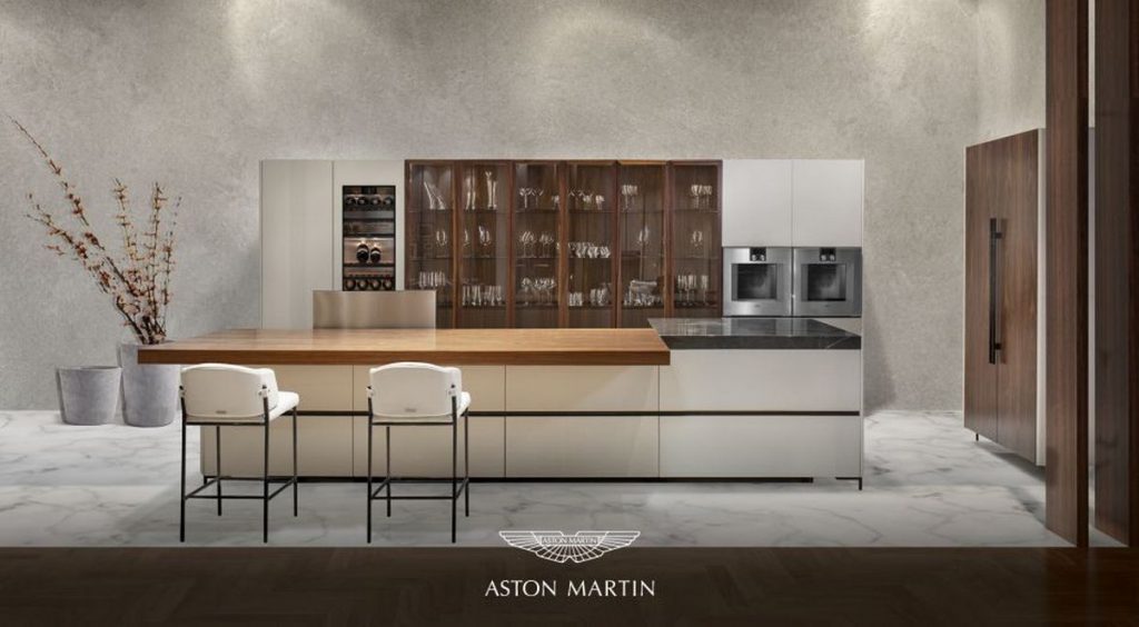 Aston Martin Debuts Its First Kitchen Furniture Design