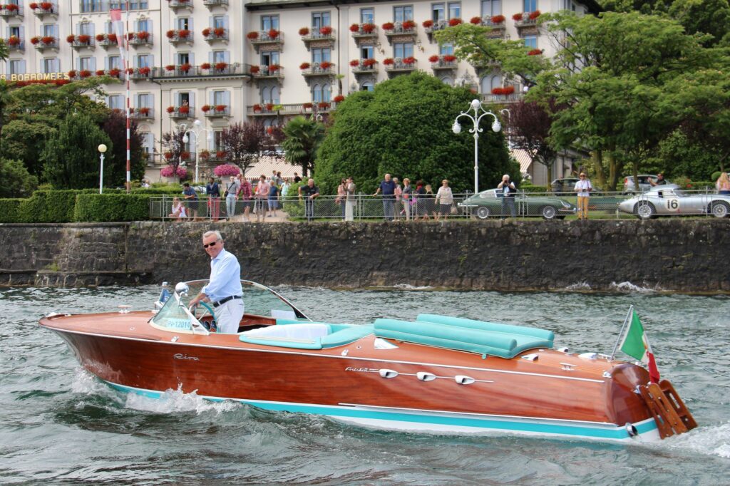 Piero Tovaglieri, president of the Riva Club Lago Maggiore